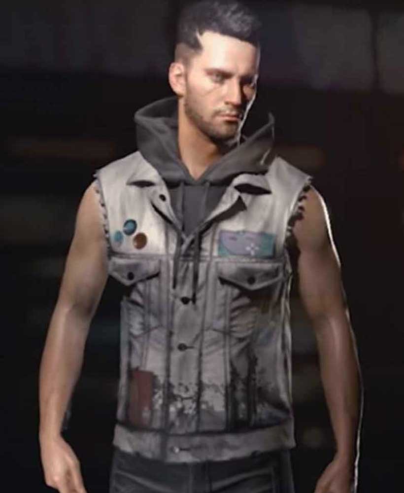 Cyberpunk 2077 Gamer's Grey Vest