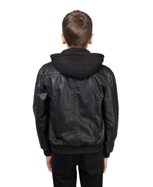 boys biker jacket