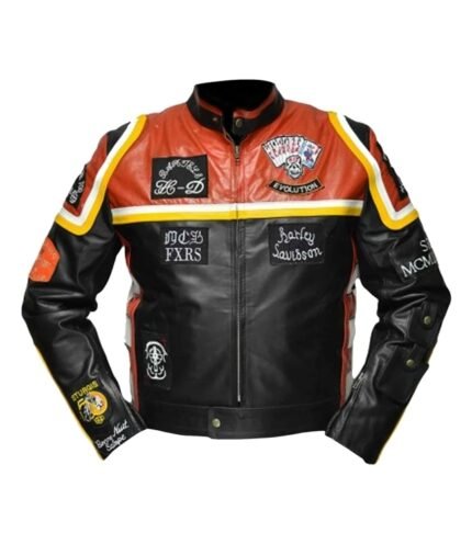 Buy Harley Davidson Marlboro Patchwork Jacket - The Jacket Place