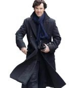 Buy Sherlock Holmes Grey Trench Coat