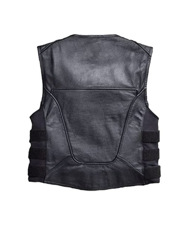 Buy Harley Davidson Swat II Black Leather Vest