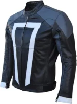Stylish Gabriel Luna Agents Of Sheild Blue Jacket