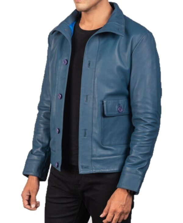 blue jacket