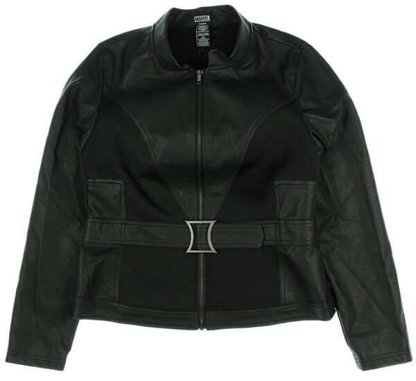 Black Widow Leather Jacket - The Jacket Place