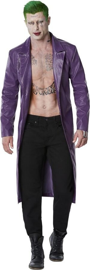 Buy Suicide Squad Joker Coat Purple