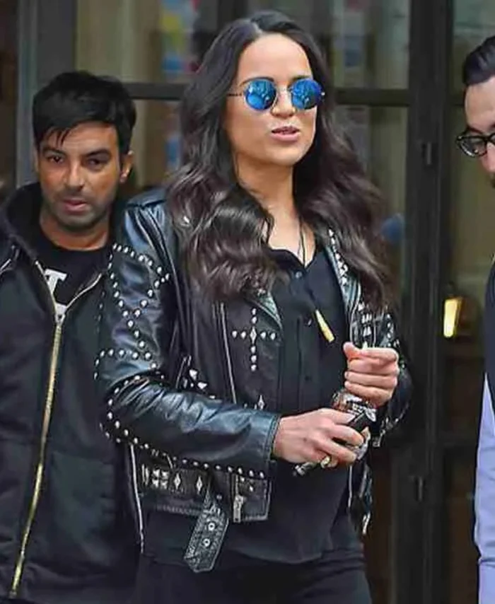 Buy Fast 9 Michelle Rodriguez Studded Biker Jacket for Women