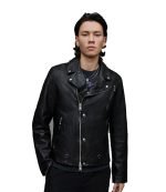 Buy Cane Biker Leather Jacket for Men