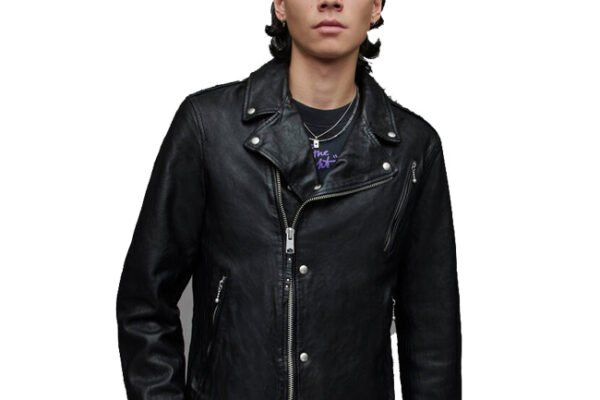 Buy Cane Biker Leather Jacket for Men