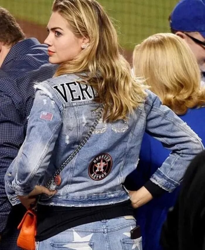 Buy Kate Upton Denim Jacket Blue for Women