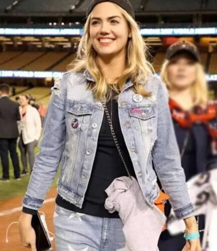 Buy Kate Upton Denim Jacket Blue Shade