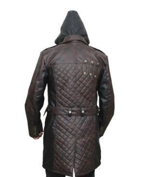 men leather trench coat