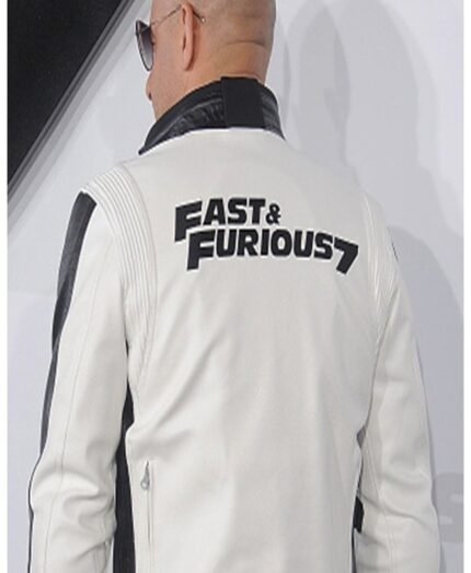 Buy Fast and Furious White Biker Jacket - The Jacket Place