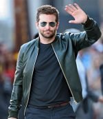 Buy Bradley Cooper Green Bomber Jacket for Men