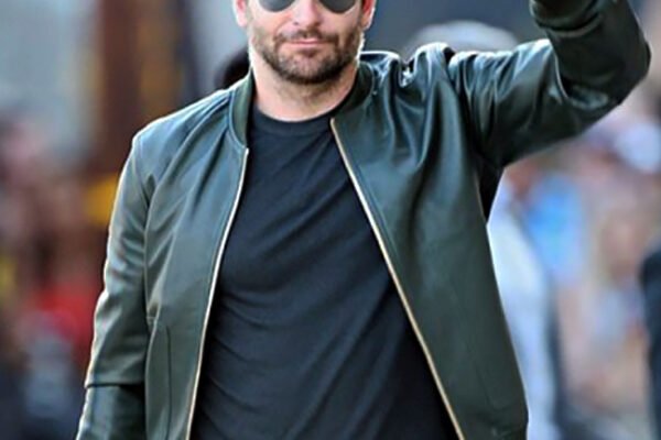 Buy Bradley Cooper Green Bomber Jacket for Men