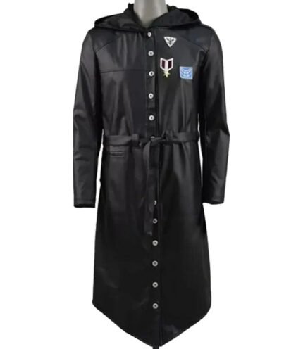 PUBG Black Cosplay Costume Coat