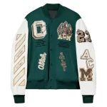 Buy Mens AC Milan Varsity Jacket in Green Color