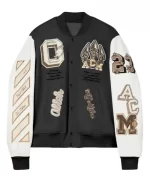 Buy AC Milan Varsity Bomber Jacket - The Jacket Place
