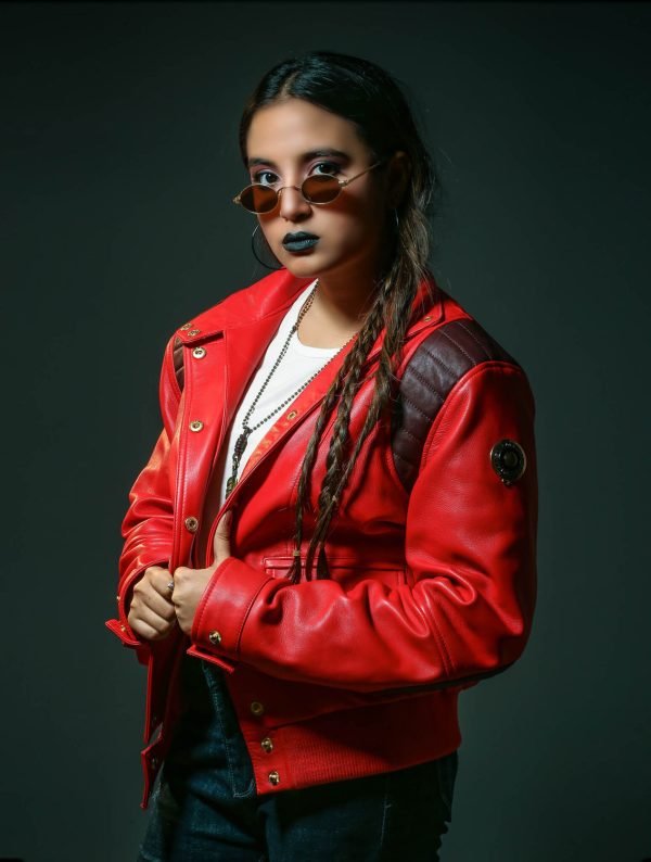 Buy Handmade Capsule Kaneda Jacket Red for Women - The Jacket Place