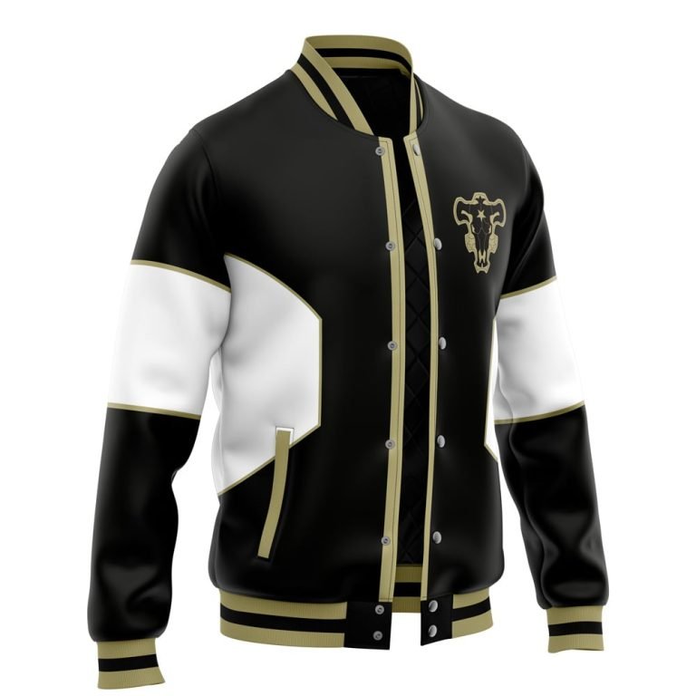 Shop Asta Black Bulls BC Varsity Jacket