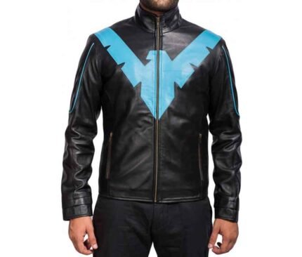 Black Batman NightWing Dick Grayson Jacket