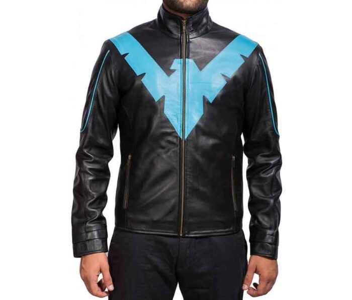 Black Batman NightWing Dick Grayson Jacket