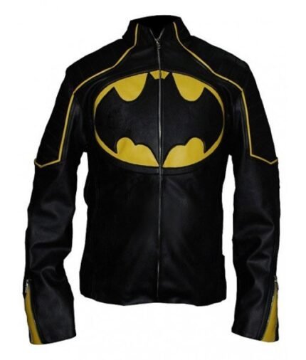 Buy Classic Batman Lego Leather Jacket in Black