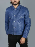 Handmade Mens Capsule Corp Leather Jacket - The Jacket Place
