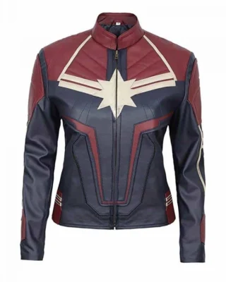 Captain Marvel Carol Danvers Leather Jacket 