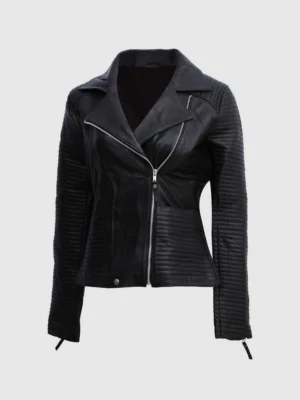 Shop Classic Biker Jacket for Women in Black - The Jacket Place