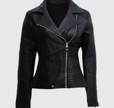 Buy Classic Black Biker Jacket for Women