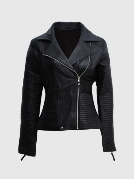 Buy Classic Black Biker Jacket for Women