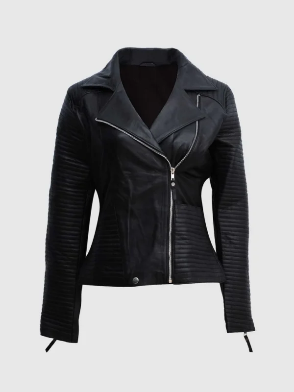 Buy Classic Black Biker Jacket for Women