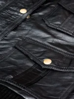 Buy Classic Black Bomber Jacket - The Jacket Place