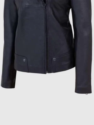 Buy Women’s Classic Black Leather Jacket