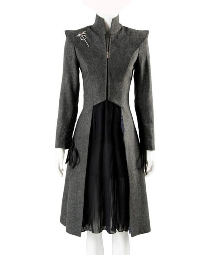 Buy Daenerys Targaryen Game Of Thrones Coat in Black