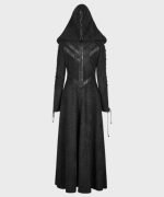 Stylish Dark Angel Gothic Coat Black Color