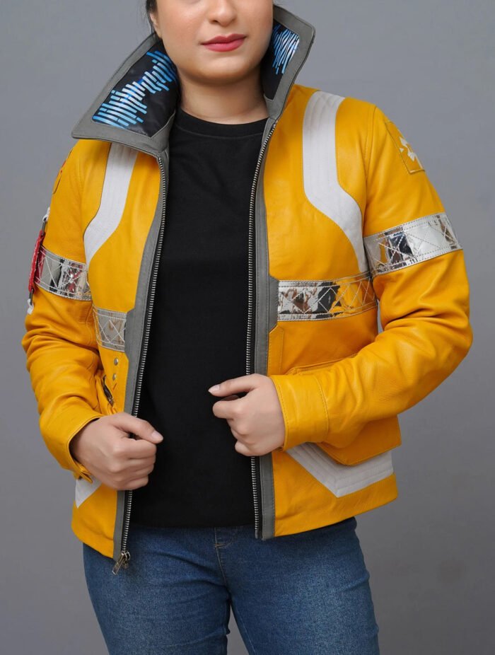 Buy David Martinez Inspired Jacket Yellow Color - The Jacket Place