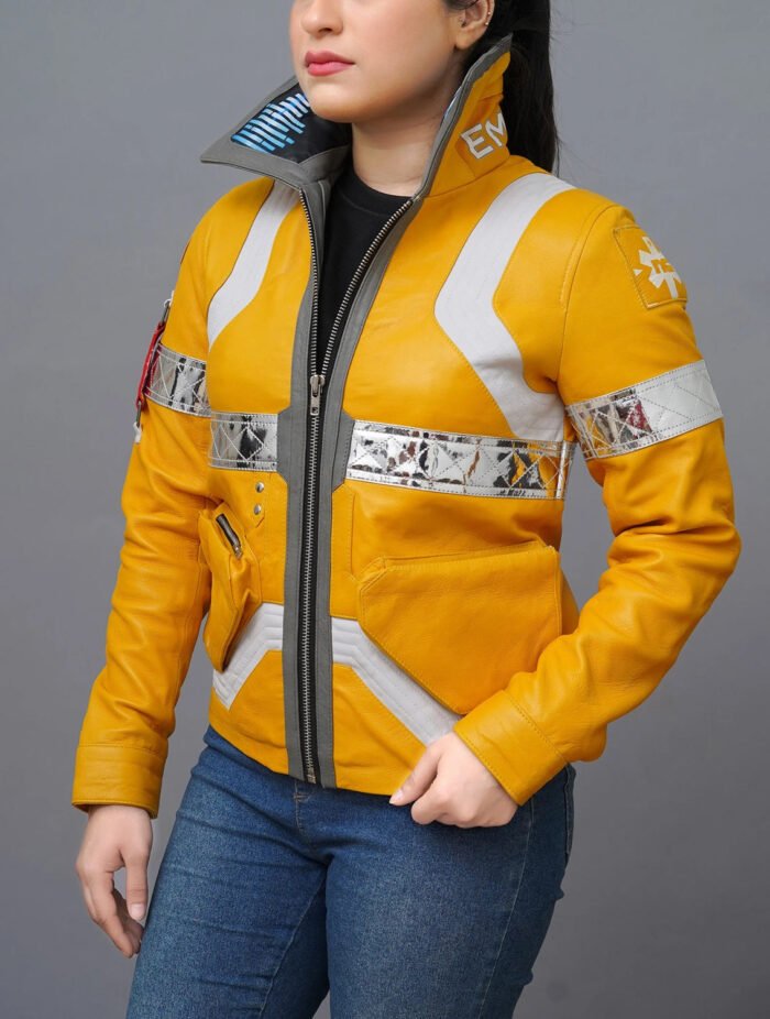 David Martinez Inspired Jacket Yellow Cosplay Costume