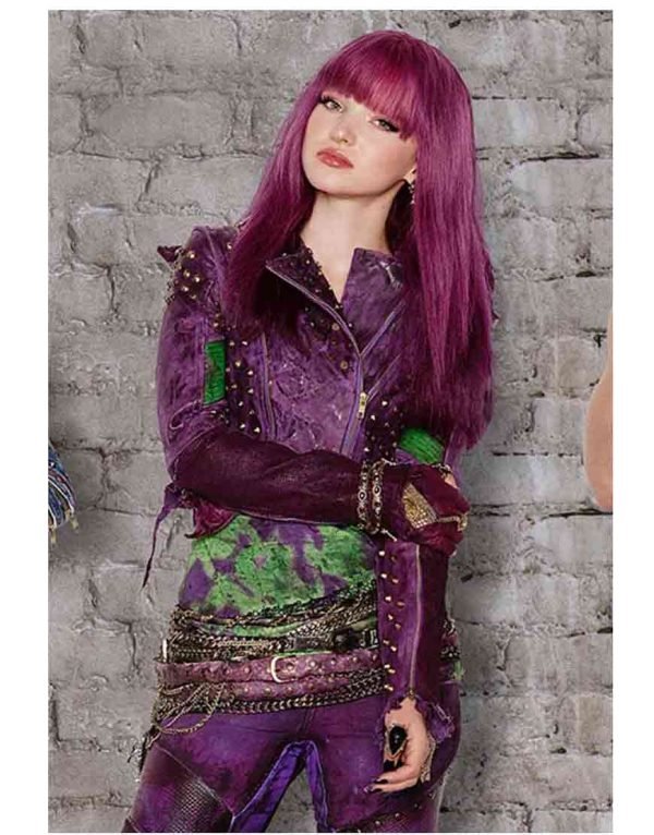 Buy Descendants Costumes Mal Jacket Purple
