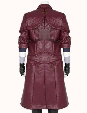 Classic Game-inspired Dante Devil May Cry 5 Leather Coat