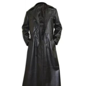 Buy Black Dr. Michael Morbius Leather Coat for Men - The Jacket Place