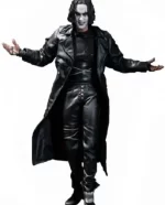 Classic Black Dr. Michael Morbius Leather Coat for Men - The Jacket Place