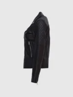 Shop Elegant Black Leather Jacket for Women