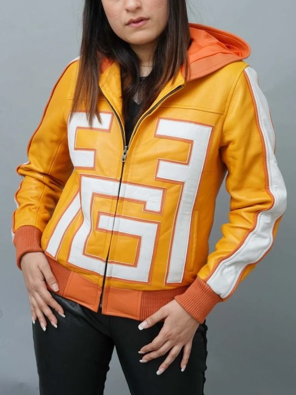Buy Fatgum Hooded Costume Jacket Yellow for Women - The Jacket Place