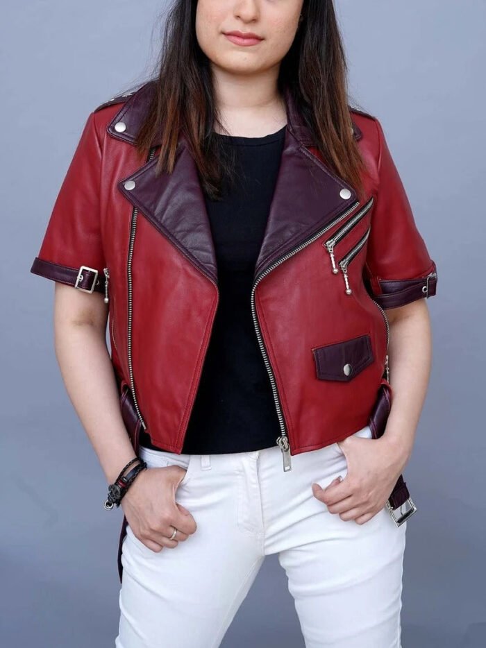 A fashionable Aerith Gainsborough Vii Costume Jacket for Women from the Jacket Place