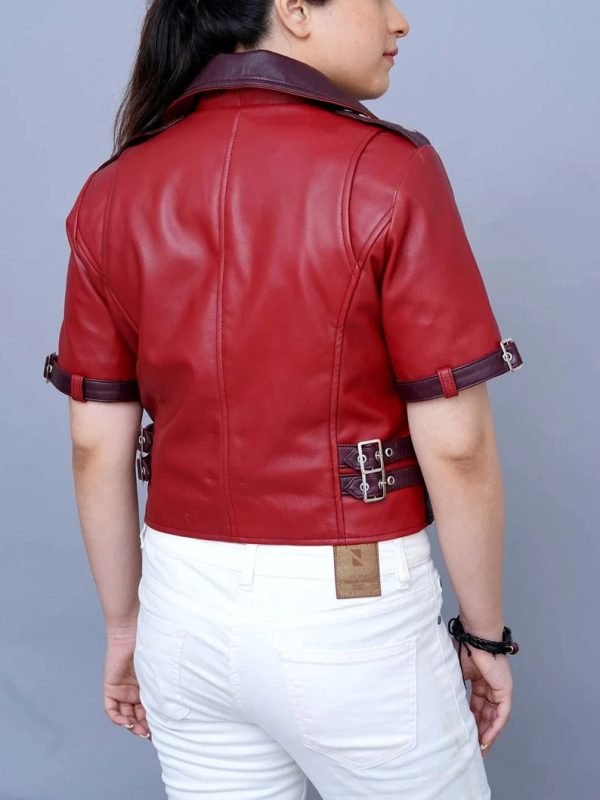 Purchase Maroon Colored Women’s Aerith Gainsborough Vii Costume Jacket