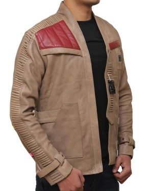 Finn Star Wars Leather Jacket for Men - The Jacket Place
