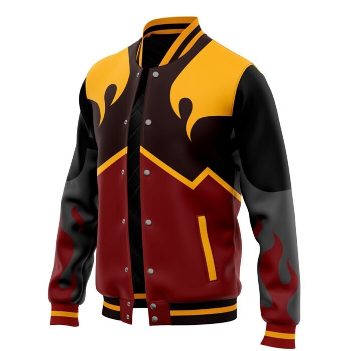 Ride in style with Firebenders Avatar Varsity Jacket