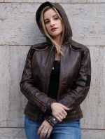 Women's Gavin Leather Jacket - The Jacket Place
