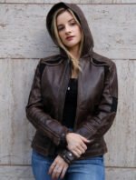 Women's Gavin Leather Jacket - The Jacket Place